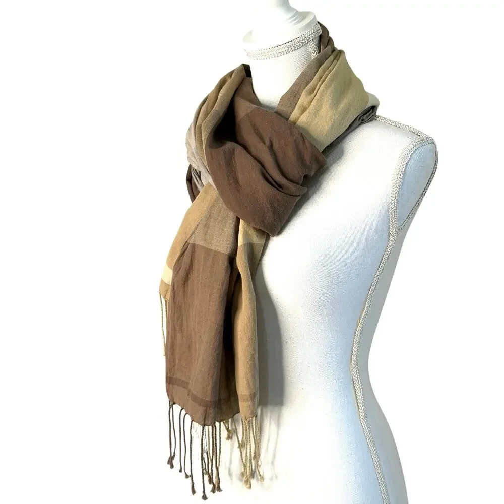 Vintage GAP cotton brown scarf